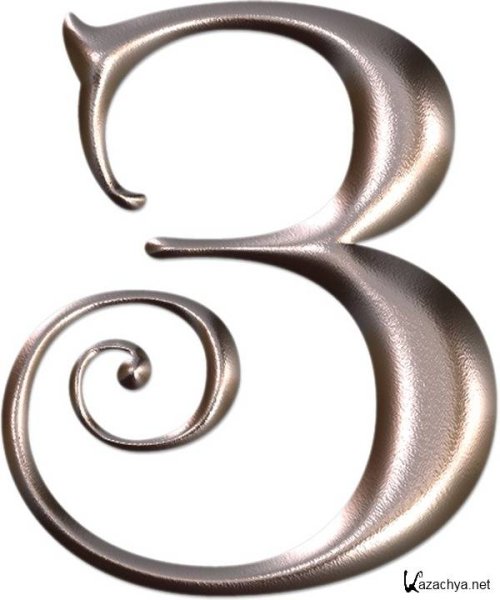 Красивая буква з заглавная