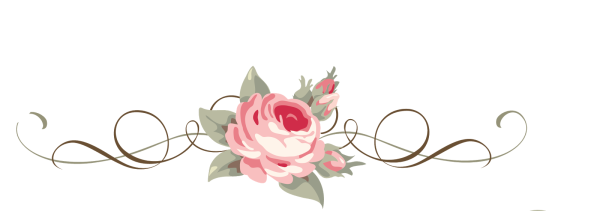 Узор из роз горизонтальный