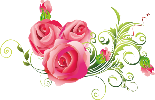 Узоры с цветами