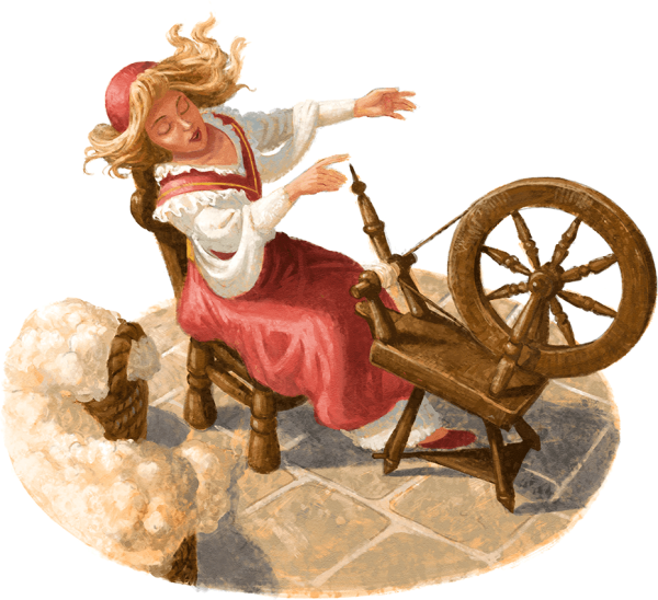 Веретено из сказки