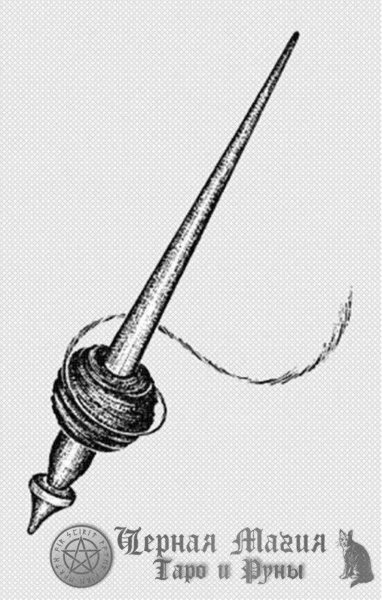 Веретено нарисовать