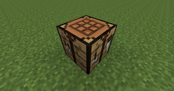 Майнкрафт блок верстак