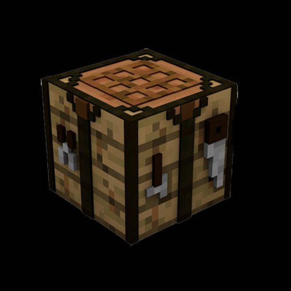 Верстак из МАЙНКРАФТА сзади