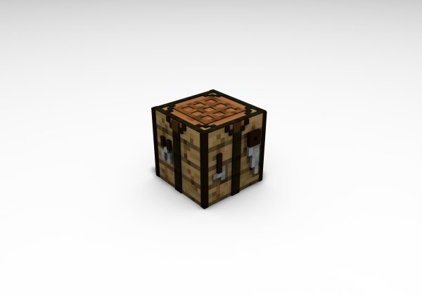 Майнкрафт блок верстак