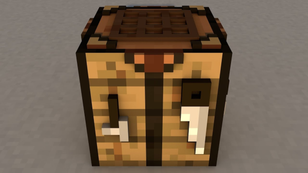 Майнкрафт крафтинг тейбл