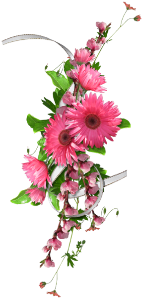 Полоса из цветов