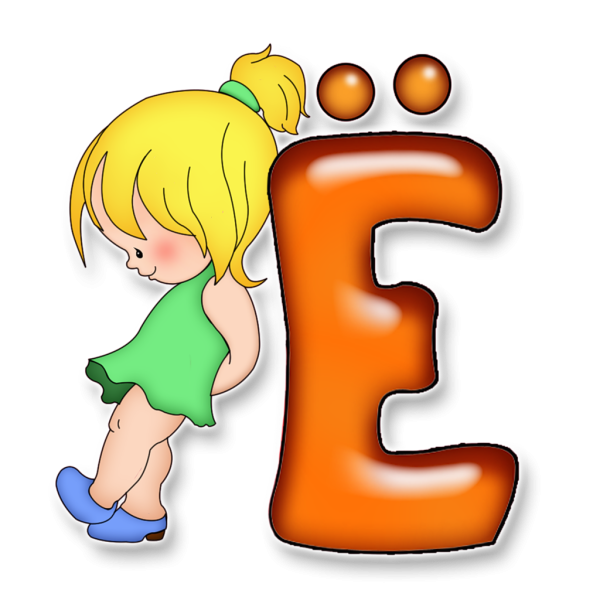 Красочные буквы