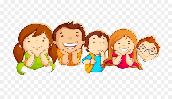 Дети без фона