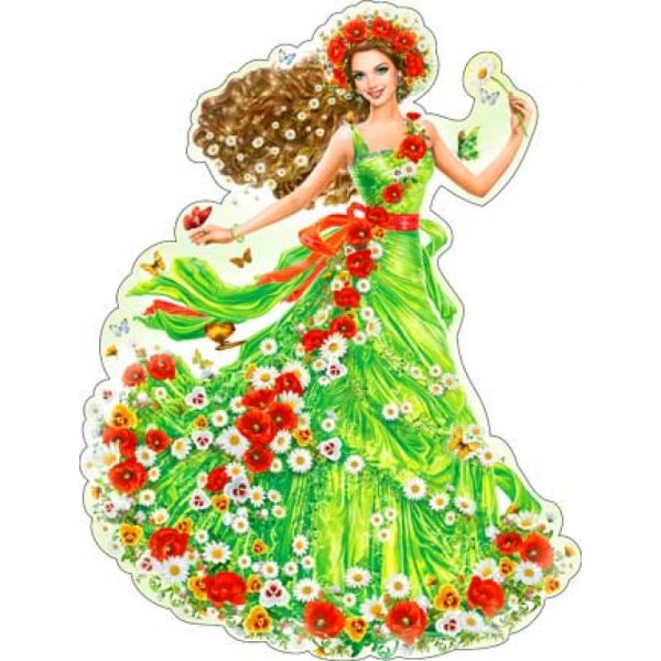 Девушка Весна для детского сада