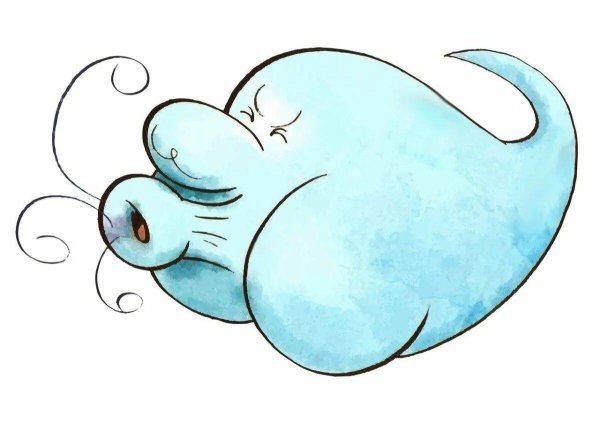 Веер мультяшный