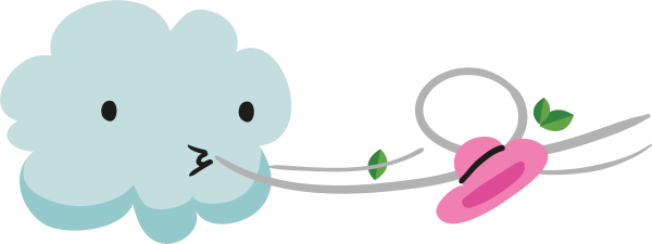 Ветерок на прозрачном фоне