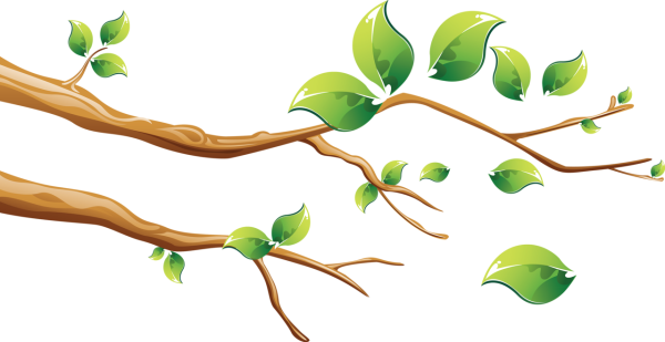 Ветка мультяшная