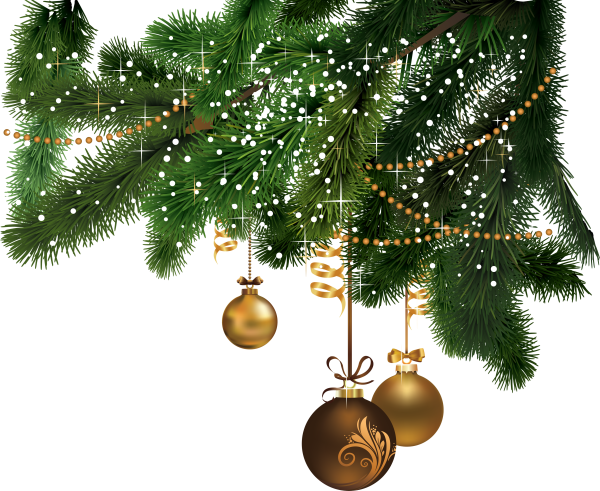 Новогодняя ветка