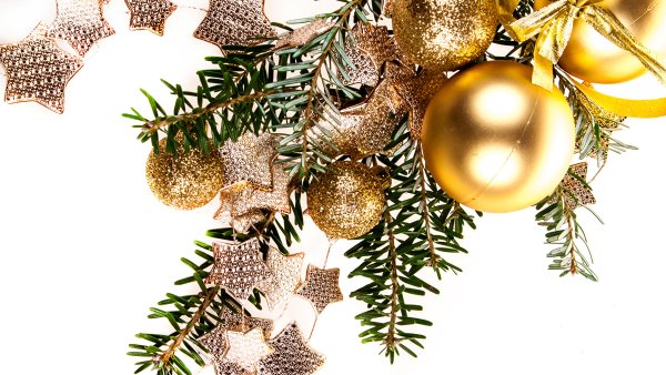 Новогодняя ветка