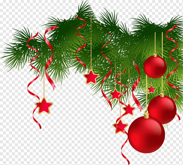 Новогодняя ветка