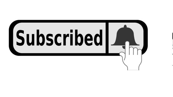 Серая кнопка подписаться