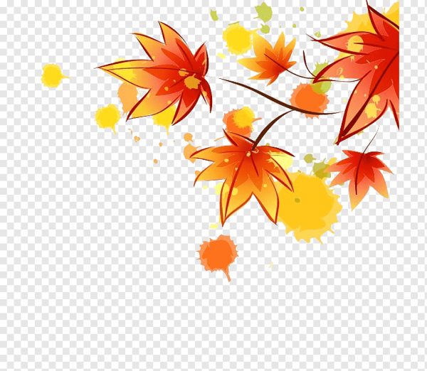 Осень без фона