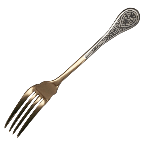 Вилка на прозрачном фоне