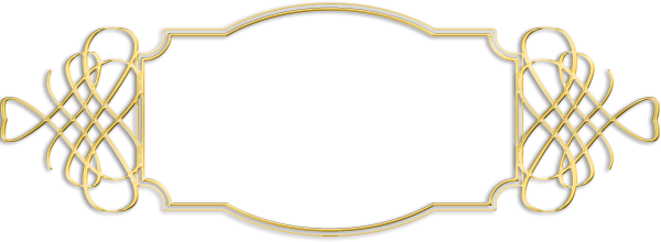 Виньетки для текста на прозрачном фоне