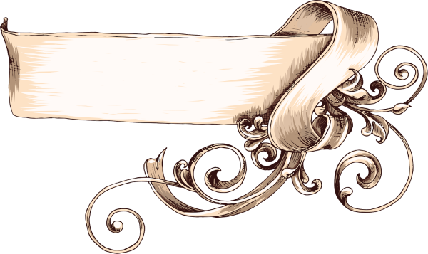 Виньетки на прозрачном фоне