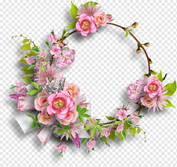 Цветочное обрамление