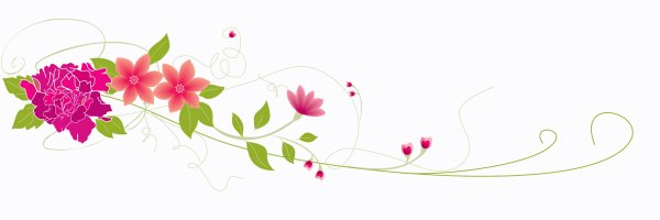 Цветочная виньетка