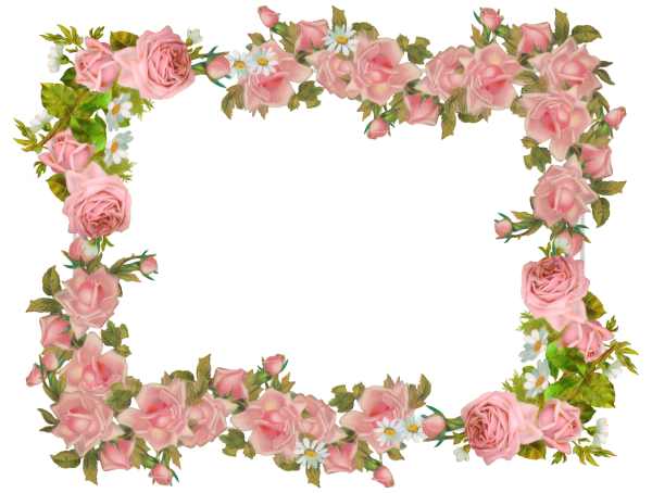 Цветочное обрамление