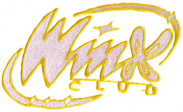 Надпись Винкс на прозрачном фоне