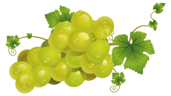 Маска с виноградом