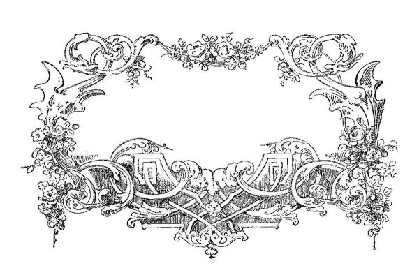 Виньетка в стиле Барокко