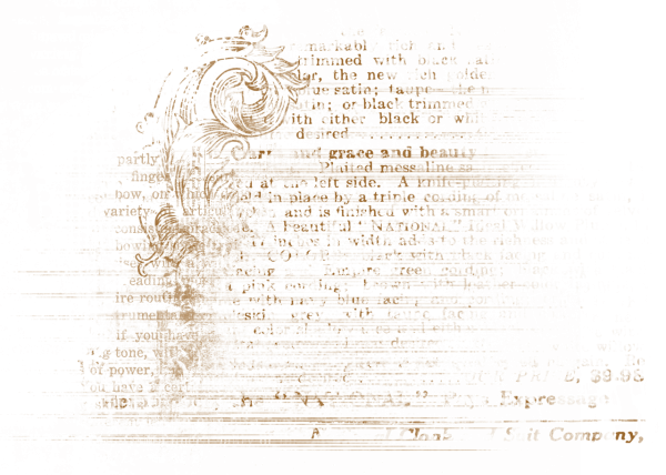 Рукопись на прозрачном фоне