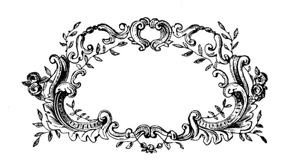 Винтажные рамки для надписей