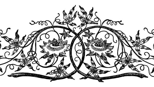 Готический растительный орнамент