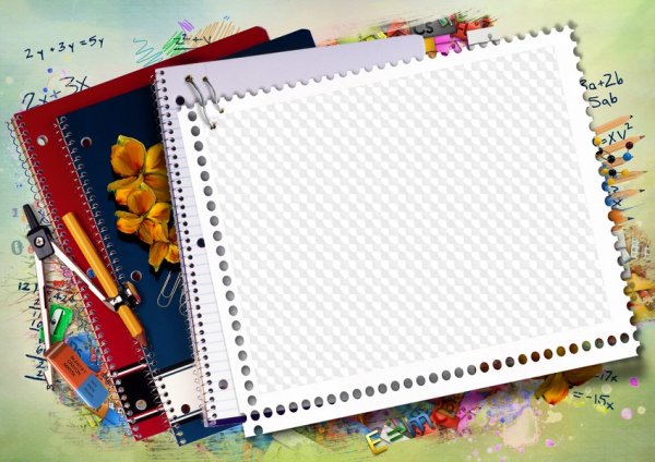 Стильная Школьная рамка