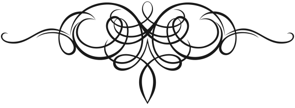 Вензеля на белом фоне