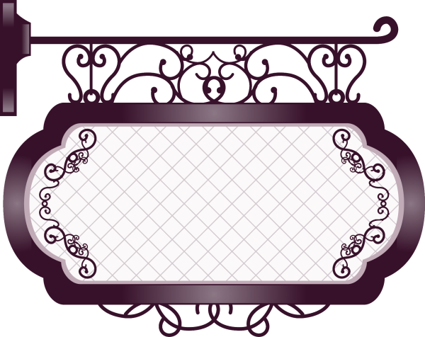 Красивая табличка