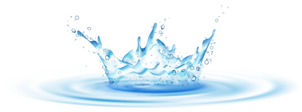 Вода капли волна