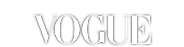 Надпись Vogue на прозрачном фоне