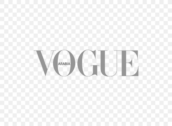 Vogue логотип на прозрачном фоне
