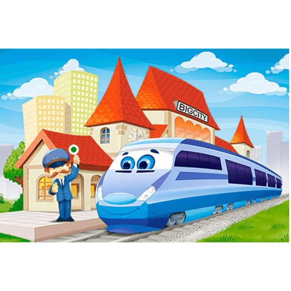 Станция мультяшная