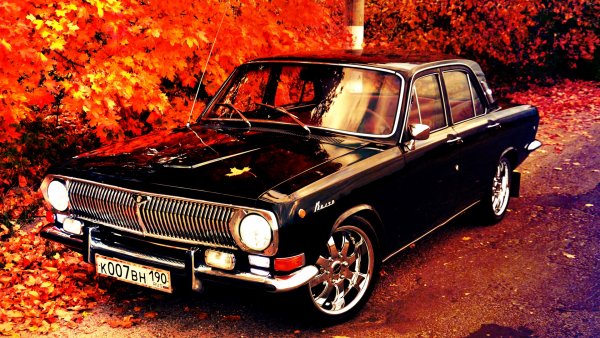 ГАЗ 24 черная