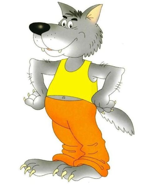 Волк из 3 поросят