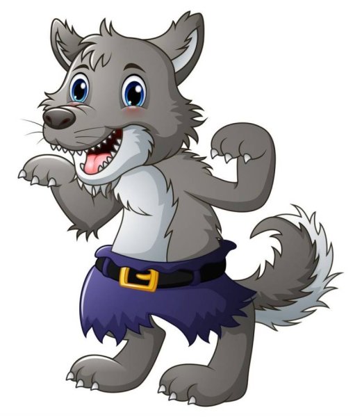 Сказочные герои волк