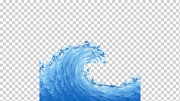 Волны для фотошопа на прозрачном фоне