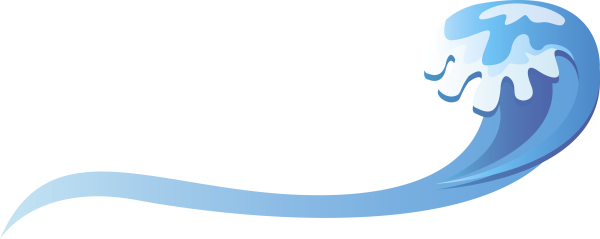 Волна клипарт на прозрачном фоне