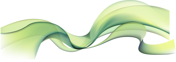 Зеленые плавные линии