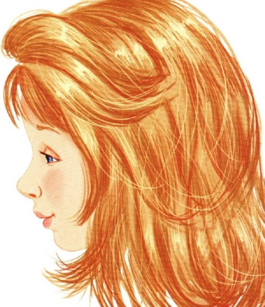 Волосы рисунок для детей