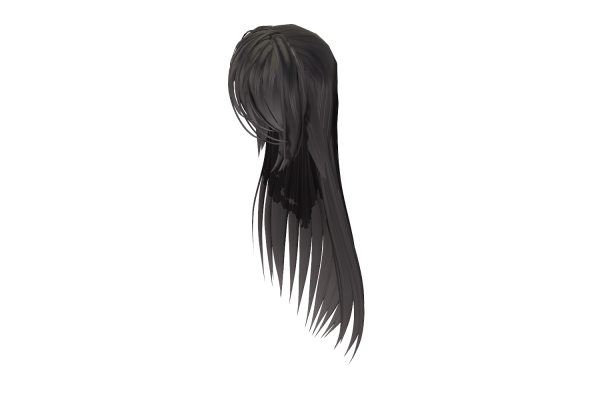 Черные волосы