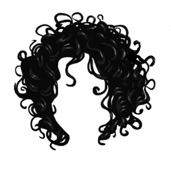 Силуэт прически