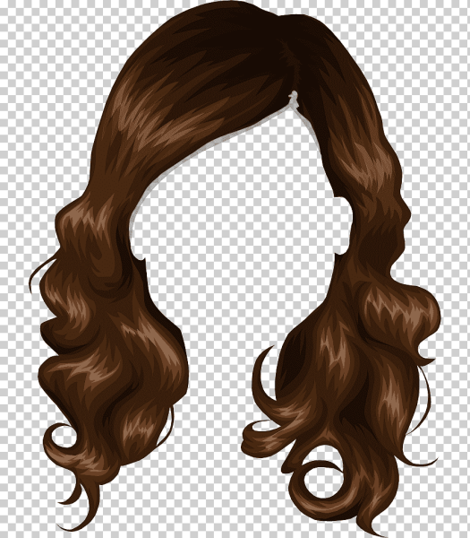 Локоны волос для фотошопа